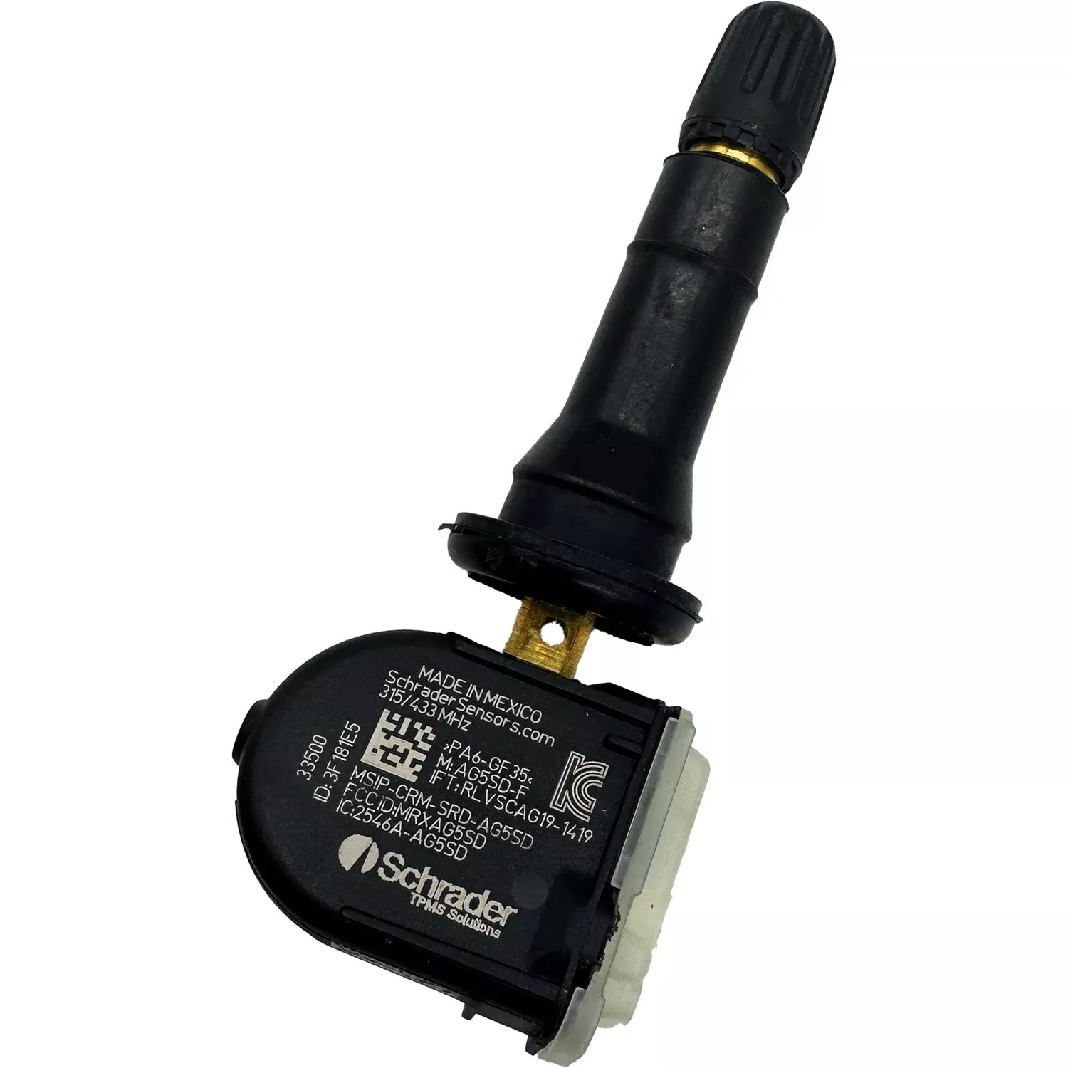Schrader 33500 Dual Band EZ-Sensor TPMS Programmable Snap-In Sensor