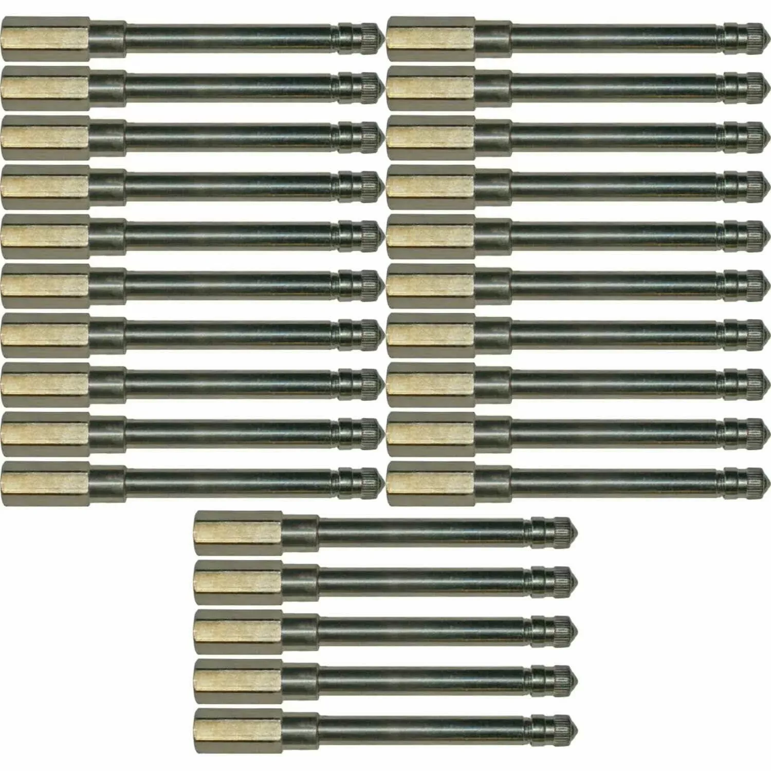 Schrader 7383 6-1/16" Metal Truck Valve Extension Pack of 25