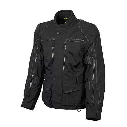 ScorpionExo XDR Yosemite Men’s Textile Adventure Touring Motorcycle Jacket (Black, X-Large)