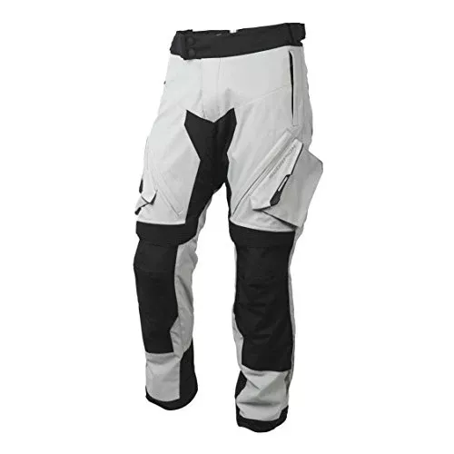 ScorpionExo XDR Yosemite Men’s Textile Adventure Touring Motorcycle Pants (Grey, Medium)