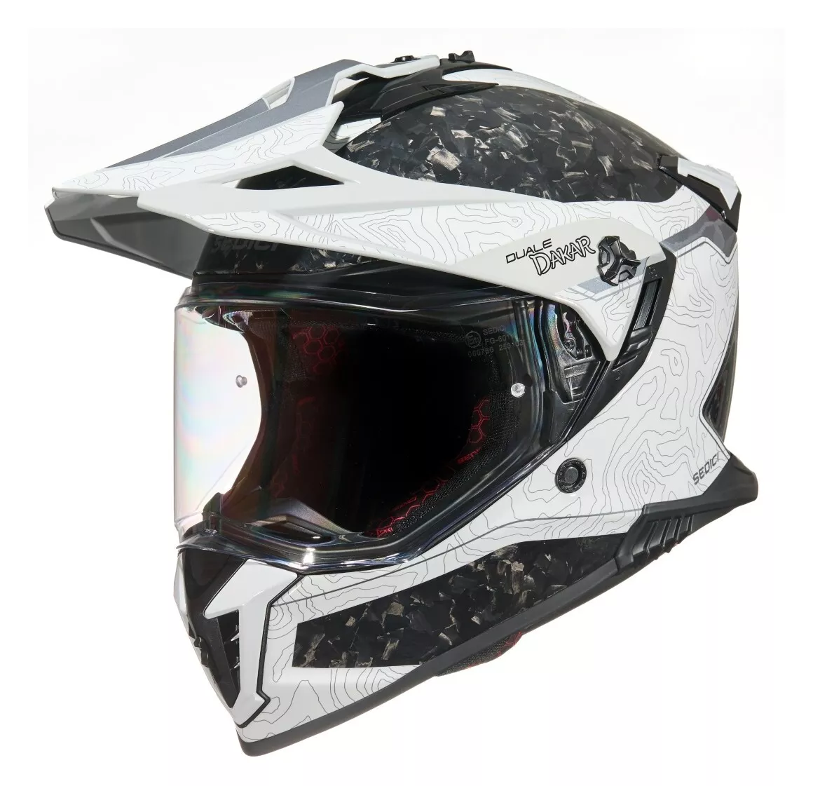SEDICI Duale Dakar Forged Carbon Helmet