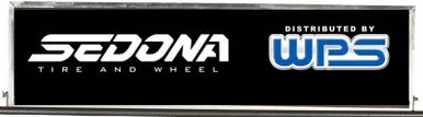 Sedona Tire Rack Sign 12"X48" - SEDONA SIGN