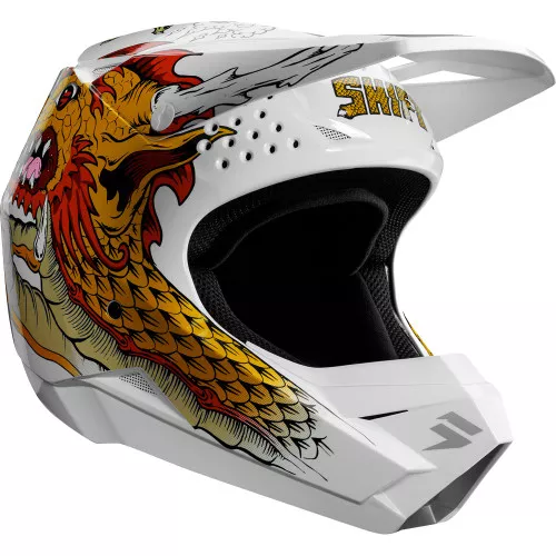 Shift White/Whit3 Label Caballero MX Offroad Helmet