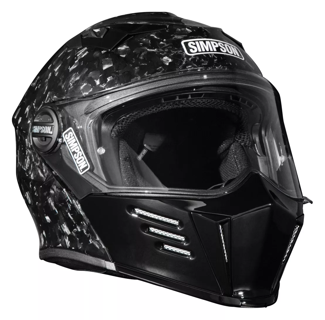 Simpson Mod Bandit Forged Carbon Helmet