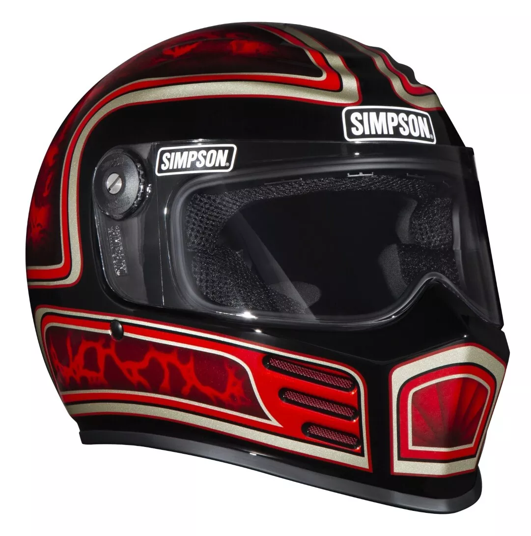 Simpson Outlaw Bandit 3.0 Schultz Designz Helmet