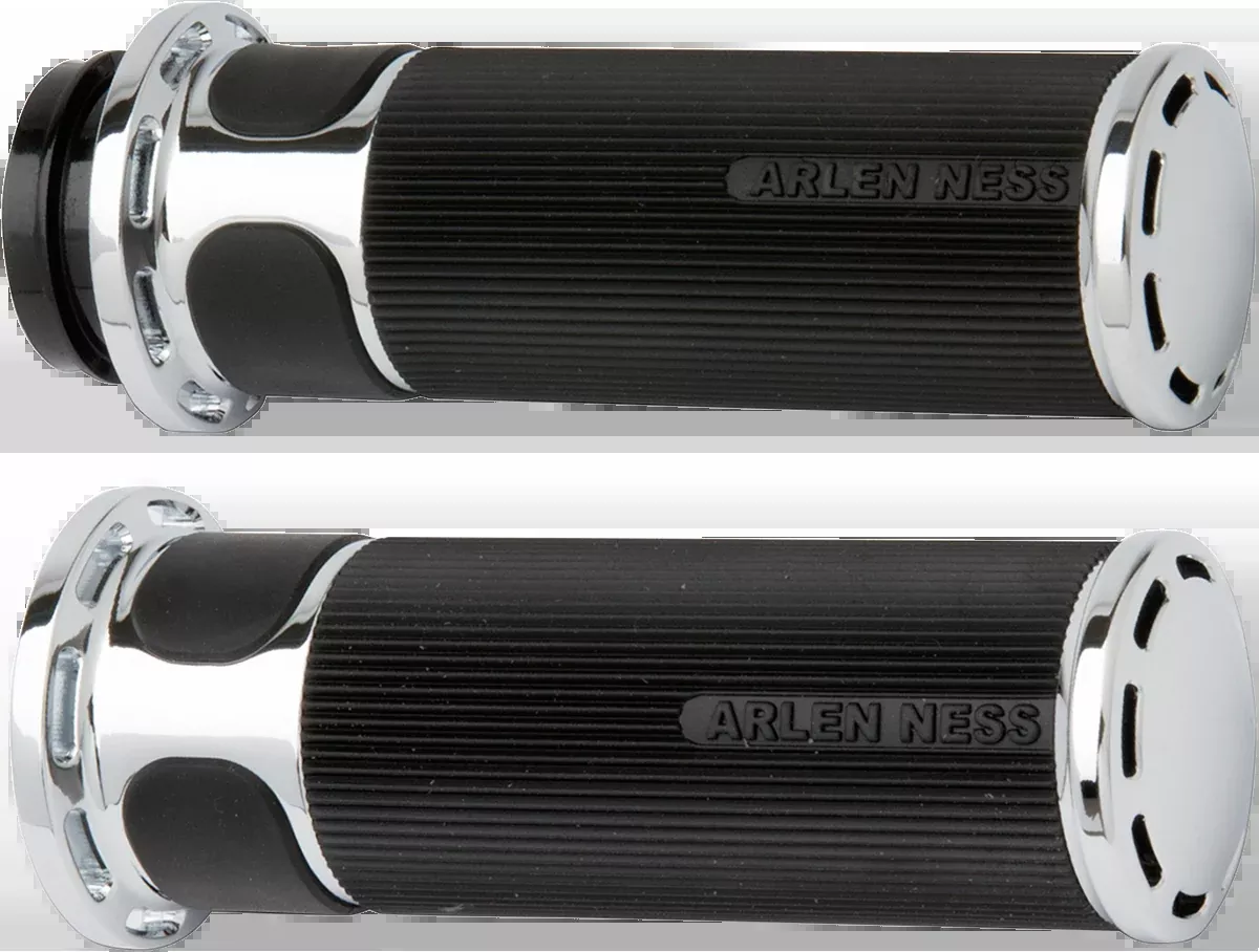 Slot Track Grips - TBW - Chrome