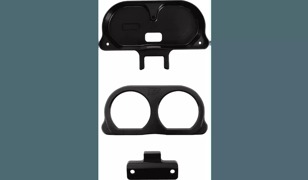 Sly Fox Gauge Mount for '15-23 Harley Davidson FLH Models - Black