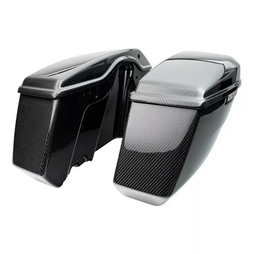 Slyfox Carbon Fiber Saddlebags for 2024-2026 Harley Touring