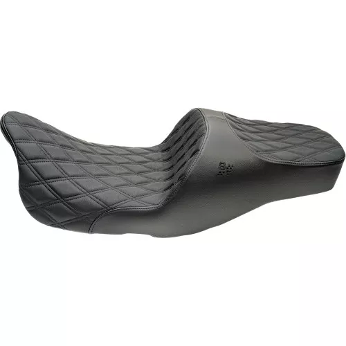 Slyfox Chariot Diamond Stitch Seat for 2008-2023 Harley Touring