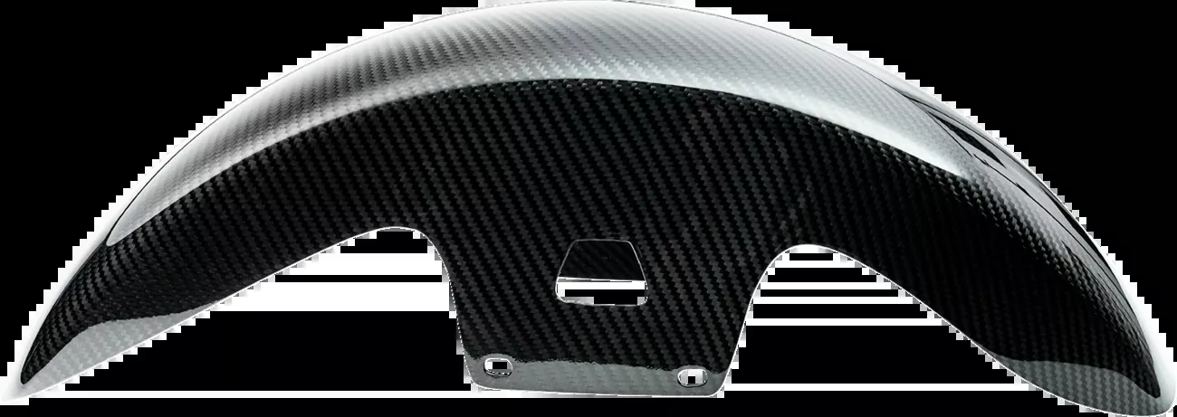 SLYFOX Front Fender - Mid Length - Carbon Fiber/Gloss - 1027-FF1C-G