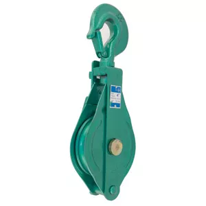 SNATCH BLOCK 1T 3/8 WIRE