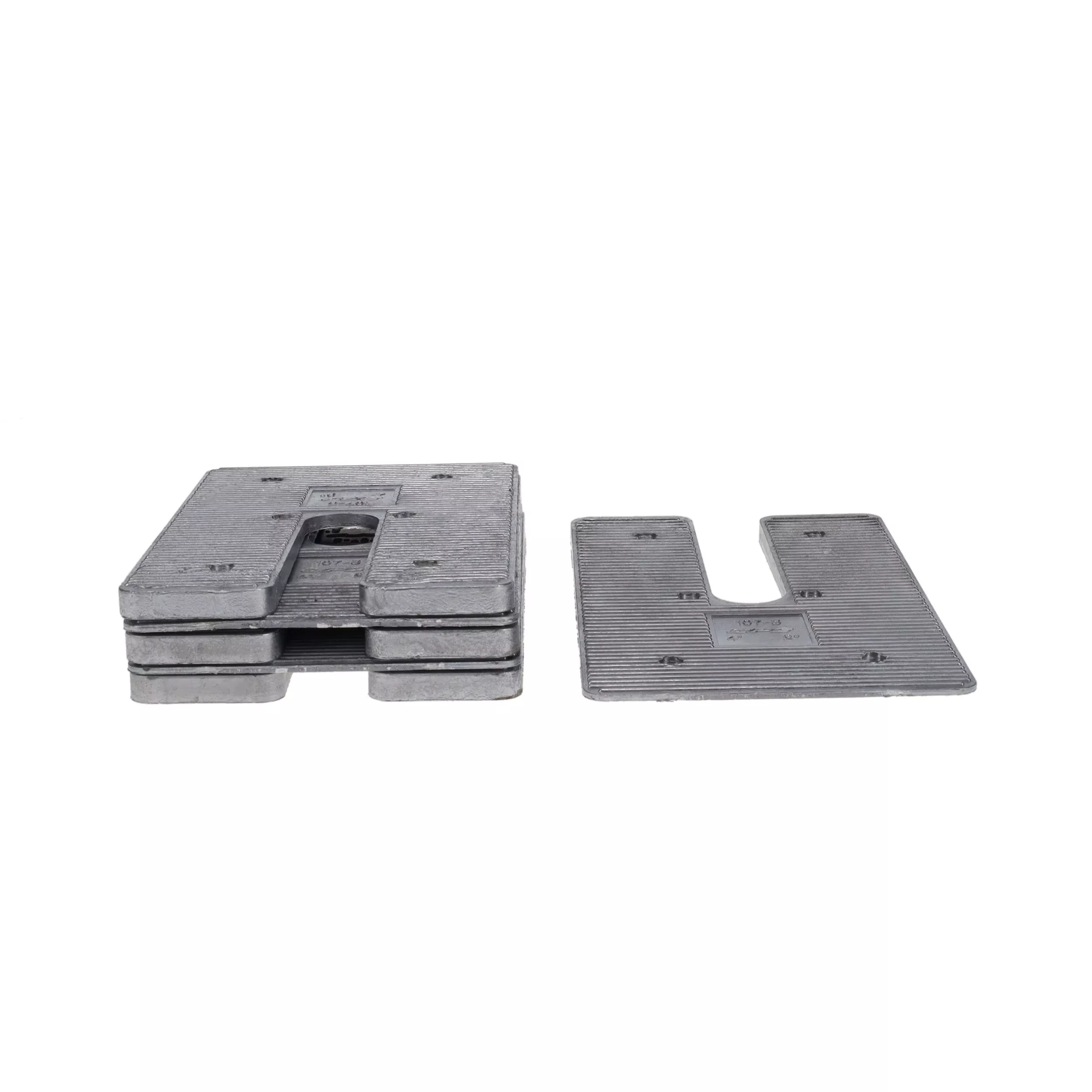 SPC 10732 Heavy Duty Aluminum Alloy Truck Axle Alignment Shim – 2.0° (Box of 6)