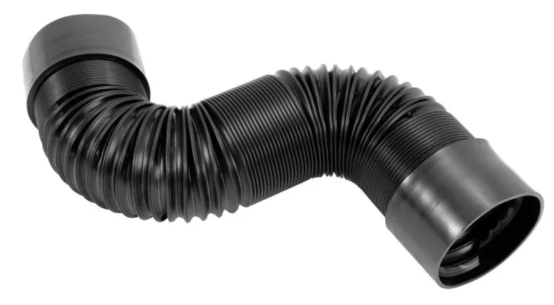 Spectre Air Duct Hose Kit 4in. OD (41in. Ducting / 2 Threaded PVC Couplers) – Black