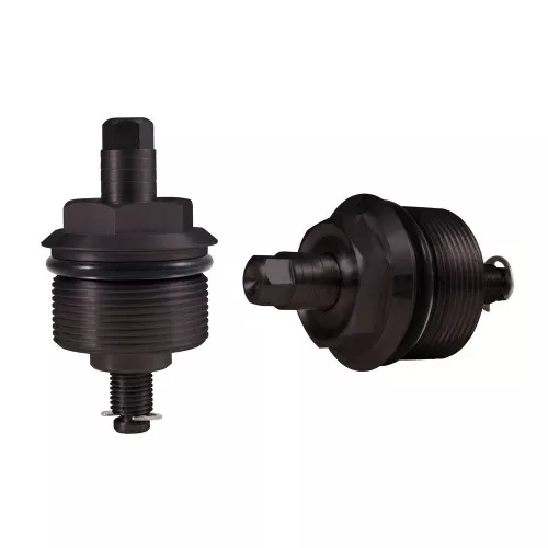 Speed Merchant 39mm Preload Adjusters for Harley - Black