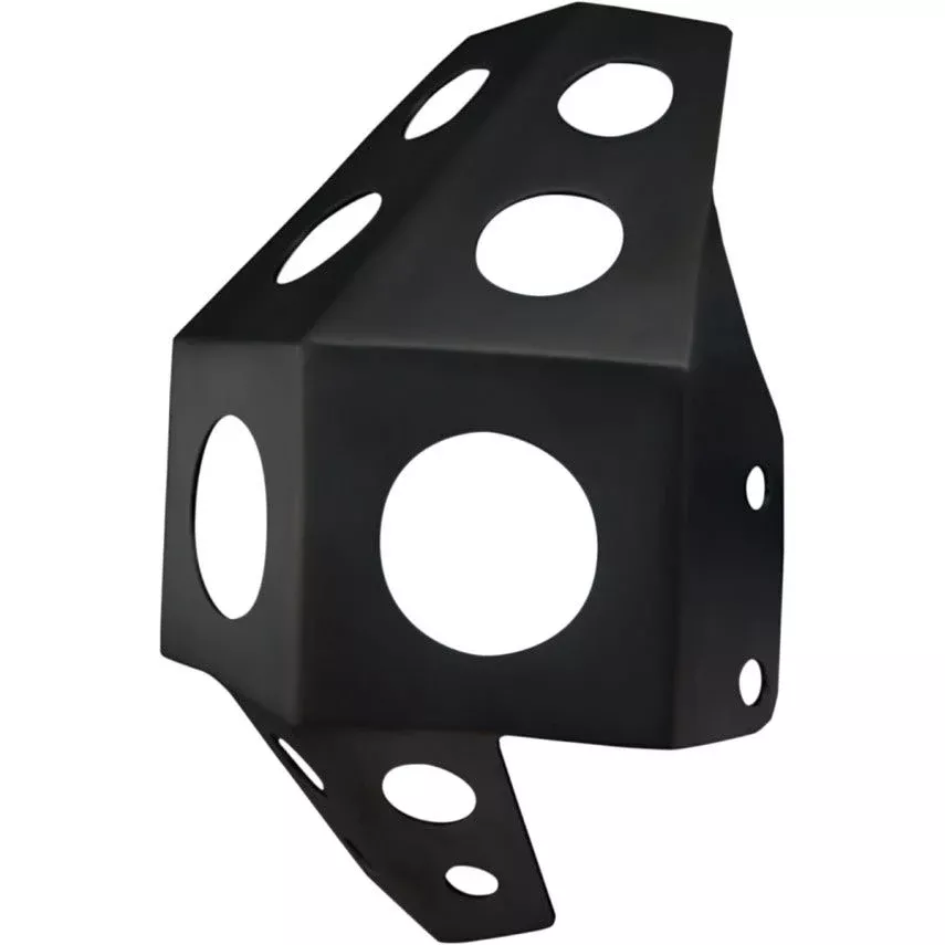 Speed Merchant SM Black Powdercoated Frame Skid Plates 4 Harley Sportster 04-15