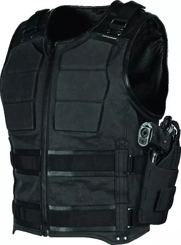 Speed and Strength True Grit Armored Vest Black – Large