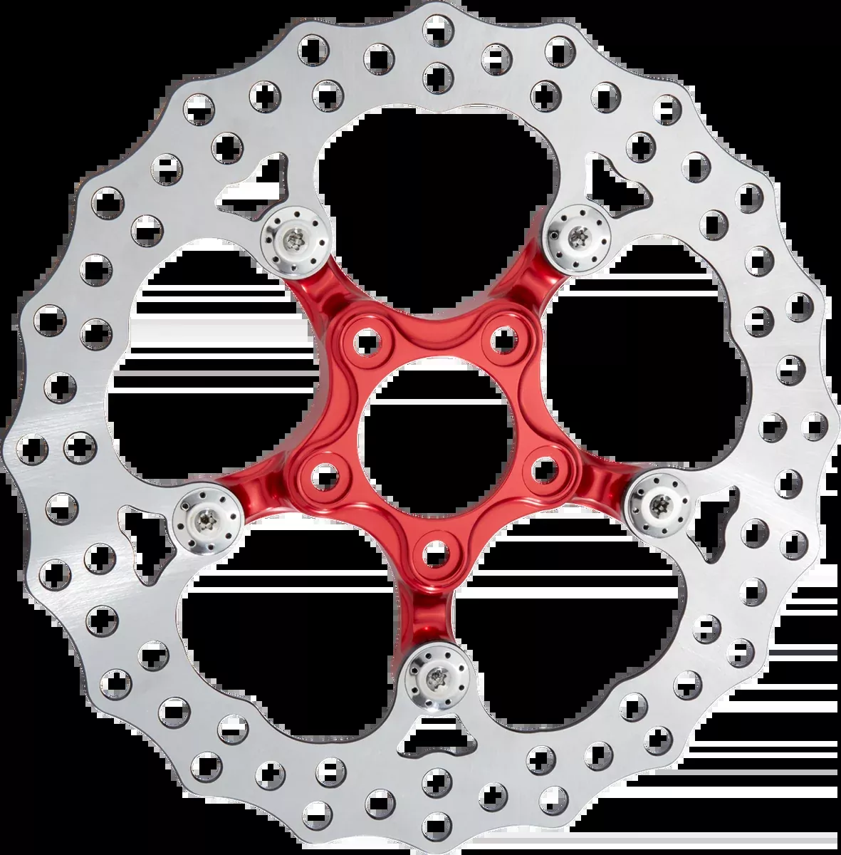 Spider Rotor - 11.8" - Red - Rear