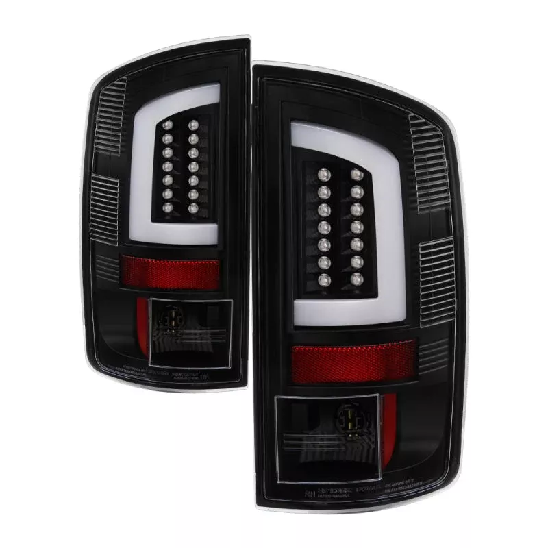 Spyder 03-06 Dodge Ram 2500/3500 V3 Light Bar LED Tail Light – Black (ALT-YD-DRAM02V3-LBLED-BK) 5084118