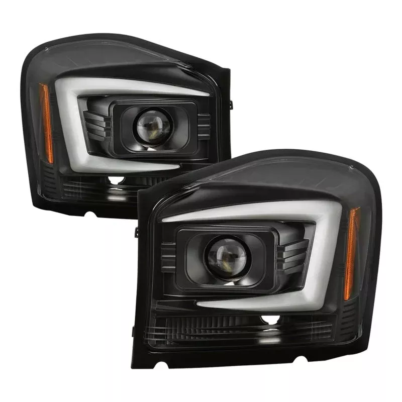 Spyder 04-06 Dodge Durango Projector Headlights – Black PRO-YD-DDU04-LB-BK 5086600