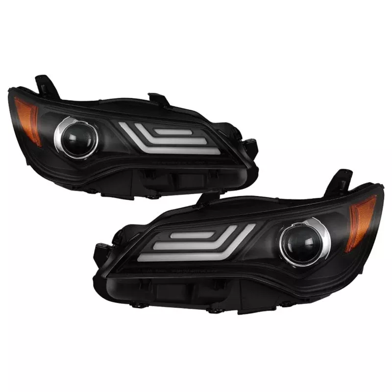Spyder 15-17 Toyota Camry Projector Headlights – Black (PRO-YD-TCAM15-LB-BK) 5085382