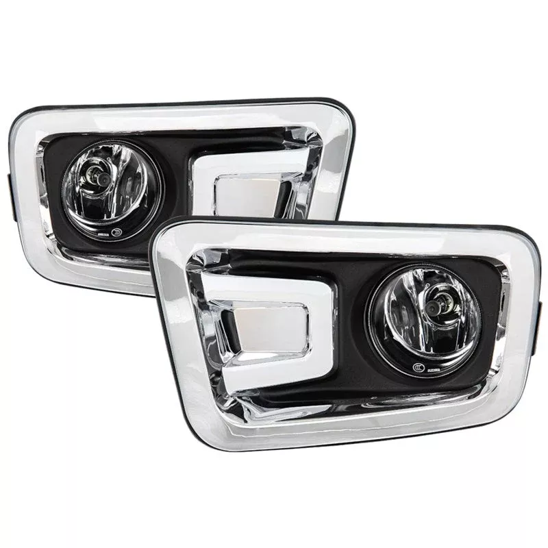 Spyder 16-18 Nissan Titan (w/o Auto Headlight) OEM Style Fog Lights w/Switch – Clear (FL-NT16-C) 9043307
