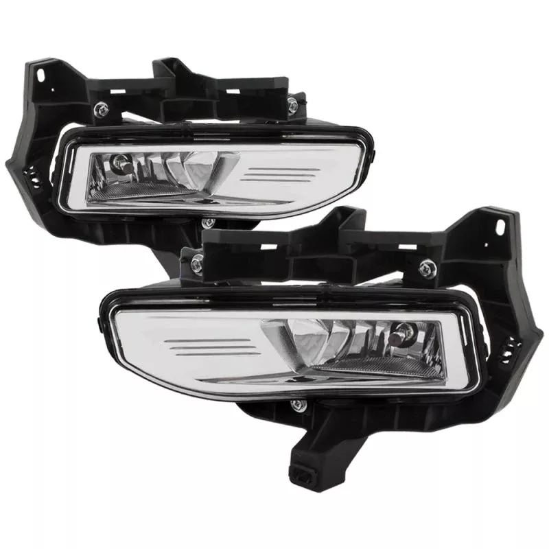 SPYDER 17-18 Nissan Versa Note OEM Fog Lights w/Switch – Clear (FL-NVN17-C) 5084941