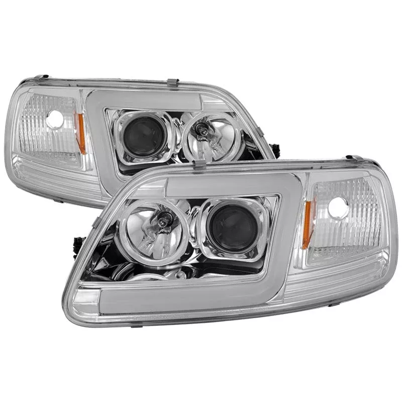 Spyder 97-03 Ford F-150 (After 6/1997) V2 Proj Headlights DRL LED – Chrm (PRO-YD-FF15097V2-LB-C) 5084644