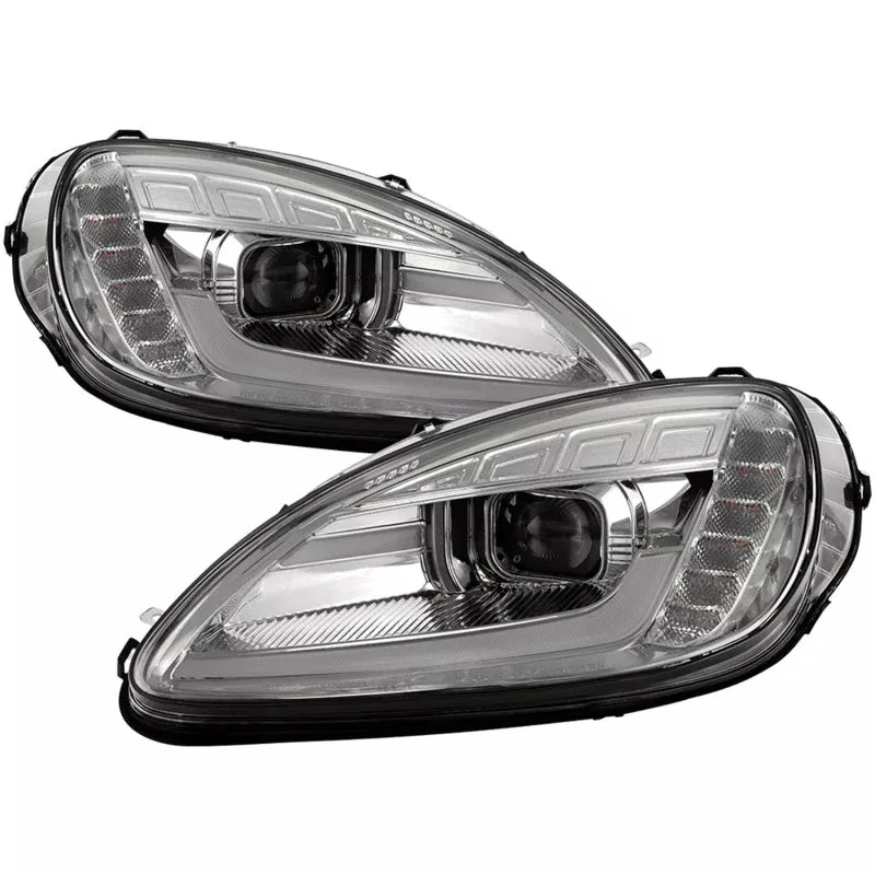 SPYDER Apex Series 05-13 Chevrolet C6 Corvette Hi Powered LED Module Headlights 5087959