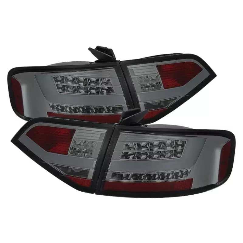 Spyder Audi A4 09-12 4Dr LED Tail Lights Incandescent ModelSmke ALT-YD-AA409-LED-SM 5074010