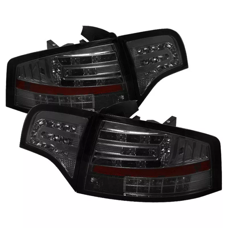 Spyder Audi A4 4Dr 06-08 LED Tail Lights Smoke ALT-YD-AA406-G2-LED-SM 5029317