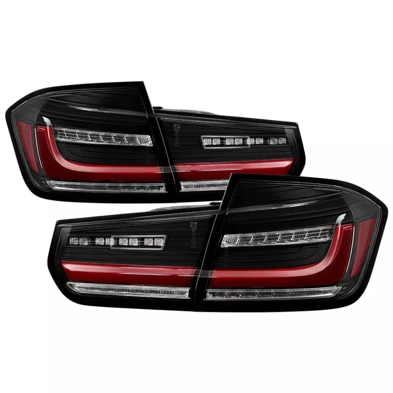 Spyder BMW 3 Series F30 2012-2018 Full LED Tail Lights (ALT-YD-BMWF3012-SEQ-BK) -Black 5088307