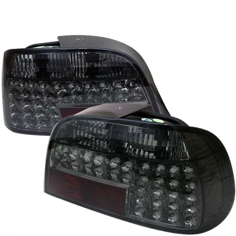 Spyder BMW E38 7-Series 95-01 LED Tail Lights Smoke ALT-YD-BE3895-LED-SM 5000644