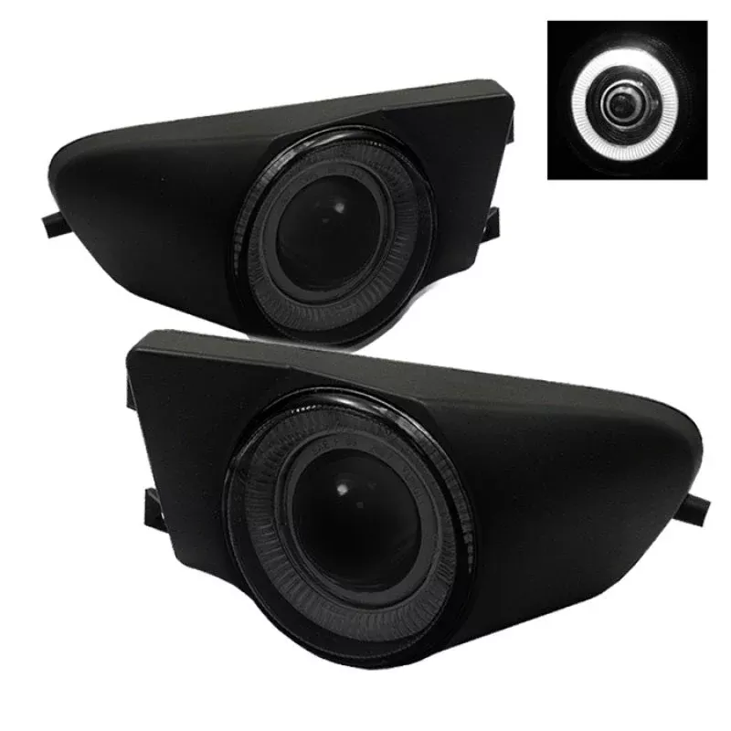 SPYDER BMW E39 5-Series 97-00 Halo Projector Fog Lights w/Switch Smoke FL-P-BE3996-HL-SM 5021182