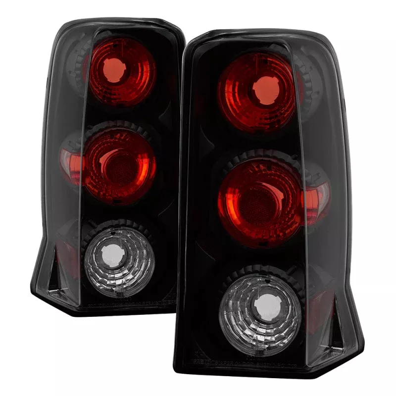 Spyder Cadillac Escalade 02-06 Euro Tail Lights Black Smoke ALT-YD-CE02-BSM 5084378