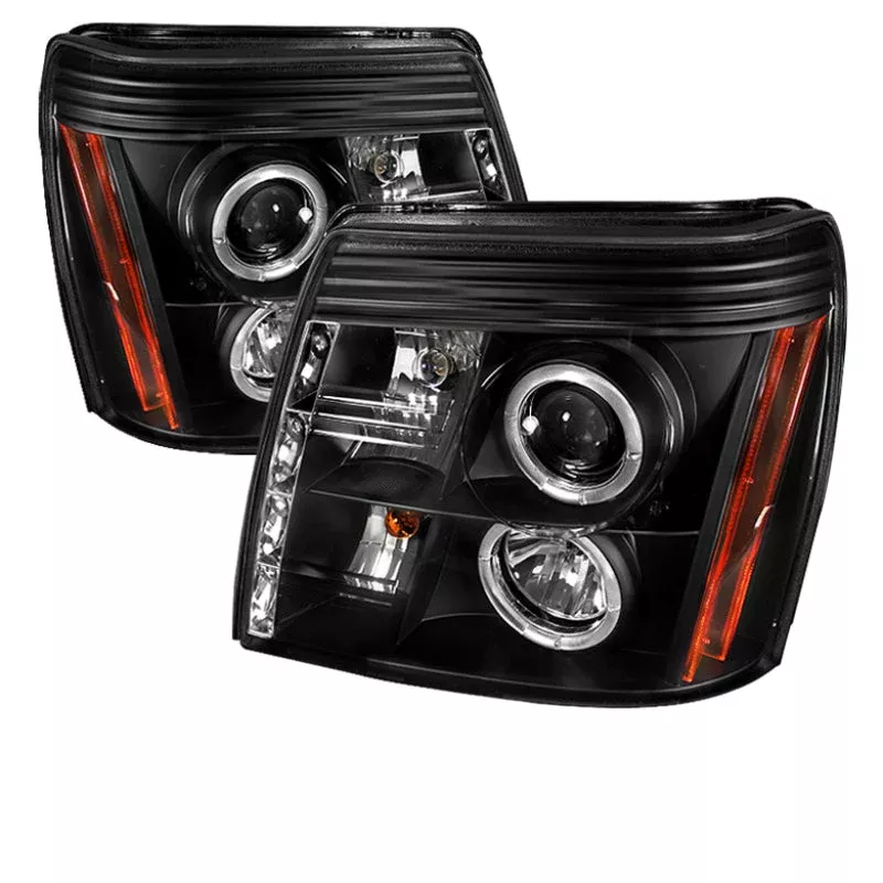 Spyder Cadillac Escalade 02-06 Projector Xenon/HID Model- LED Halo DRL Blk PRO-YD-CE02-HID-DRL-BK 5042286