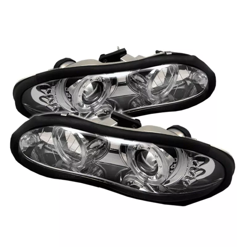 Spyder Chevy Camaro 98-02 Projector Headlights LED Halo LED Chrm – Low H1 PRO-YD-CCAM98-HL-C 5009241