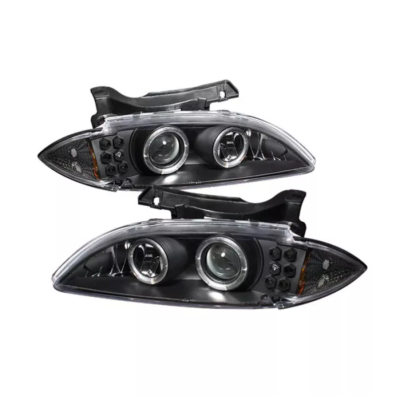 Spyder Chevy Cavalier 95-99 Projector Headlights LED Halo replaceanle LEDs Blk PRO-YD-CCAV95-BK 5009265