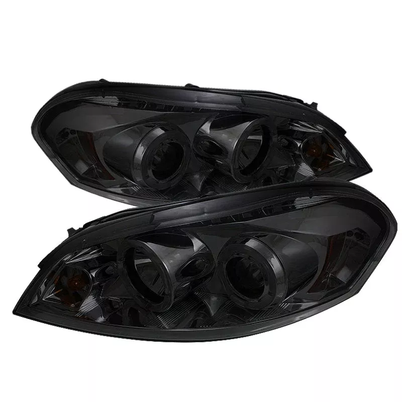 Spyder Chevy Impala 06-13 Projector Headlights LED Halo LED Smke PRO-YD-CHIP06-HL-SM 5031723
