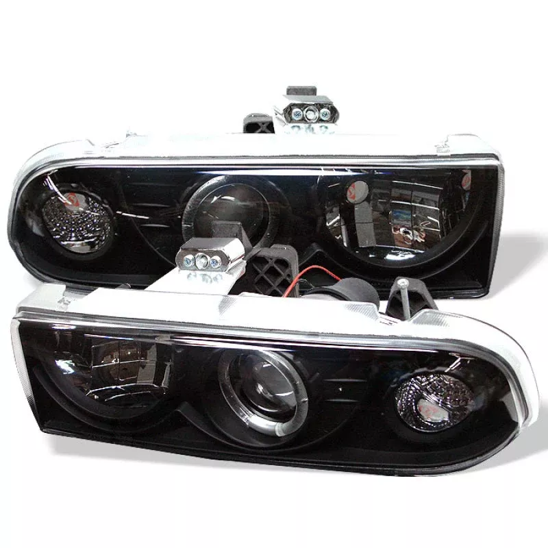 Spyder Chevy S10 98-04 Projector Headlights LED Halo Blk – Low H1 PRO-YD-CS1098-BK 5009524