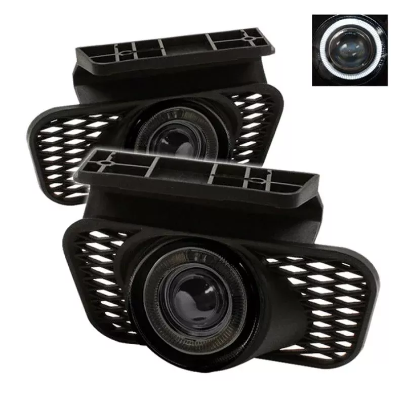 Spyder Chevy Silverado 03-05Halo Projector Fog Lights w/Switch Smoke FL-P-CSIL03-HL-SM 5021205