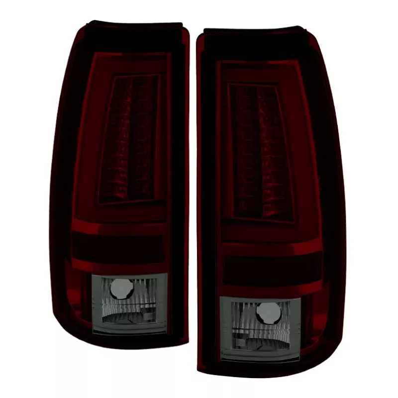 Spyder Chevy Silverado 1500/2500 03-06 Version 2 LED Tail Lights – Red Smoke ALT-YD-CS03V2-LED-RS 5081933
