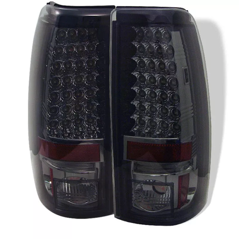 Spyder Chevy Silverado 1500 99-02 (Not Fit Stepside) LED Tail Lights Smke ALT-YD-CS99-LED-SM 5002082