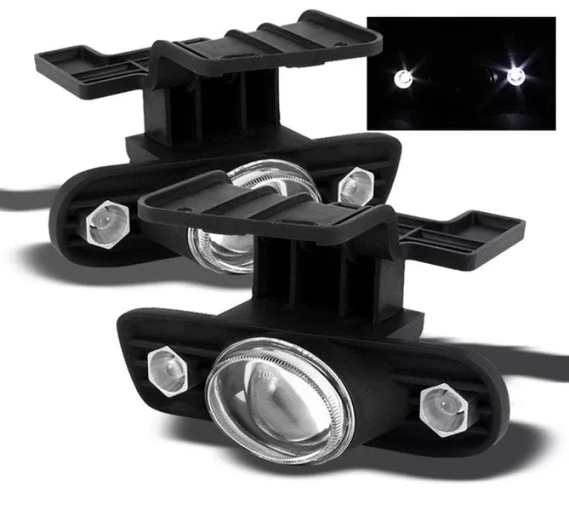 Spyder Chevy Silverado 99-02/ Suburban 00-06 Halo Projector Fog Lights w/swch Clear FL-P-CS99-HL 5015822