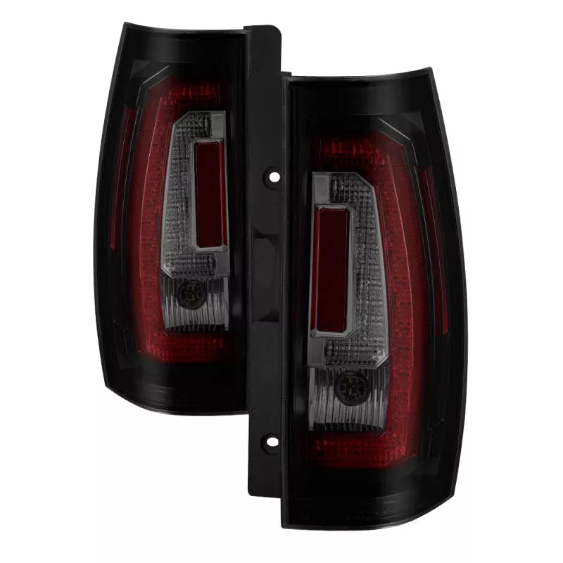 Spyder Chevy Suburban 07-14 V2 – LED Tail Lights – Black Smoke ALT-YD-CSUB07V2-LED-BSM 5083425