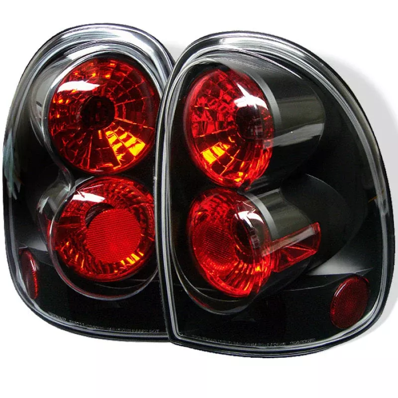 Spyder Dodge Caravan/Grand Caravan 96-00Euro Style Tail Lights Black ALT-YD-DC96-BK 5002235
