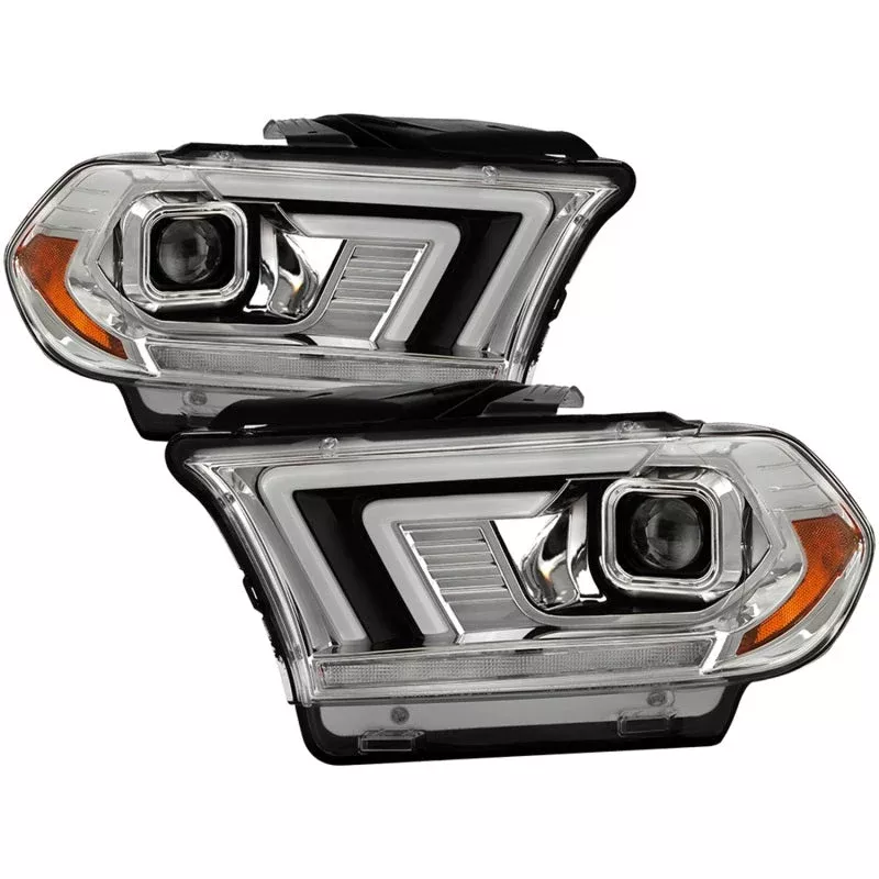 Spyder Dodge Durango 11-13 Halogen Model Only Projector Headlights – Chrome PRO-YD-DDU11SI-C 5088277