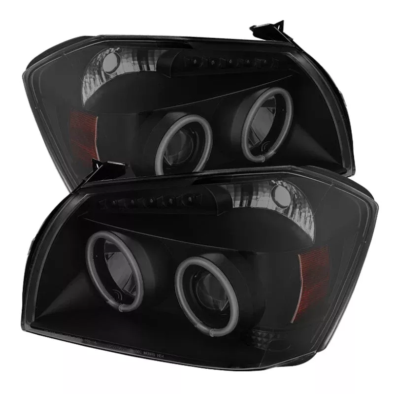 SPYDER Dodge Magnum 05-07 Projector Headlights CCFL Halo LED Blk Smke PRO-YD-DMAG05-CCFL-BSM 5078780