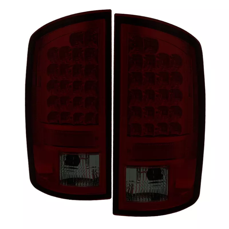 SPYDER Dodge Ram 02-06 1500/Ram 2500/3500 03-06 LED Tail Light Red smoke ALT-YD-DRAM02-LED-RS 5002587