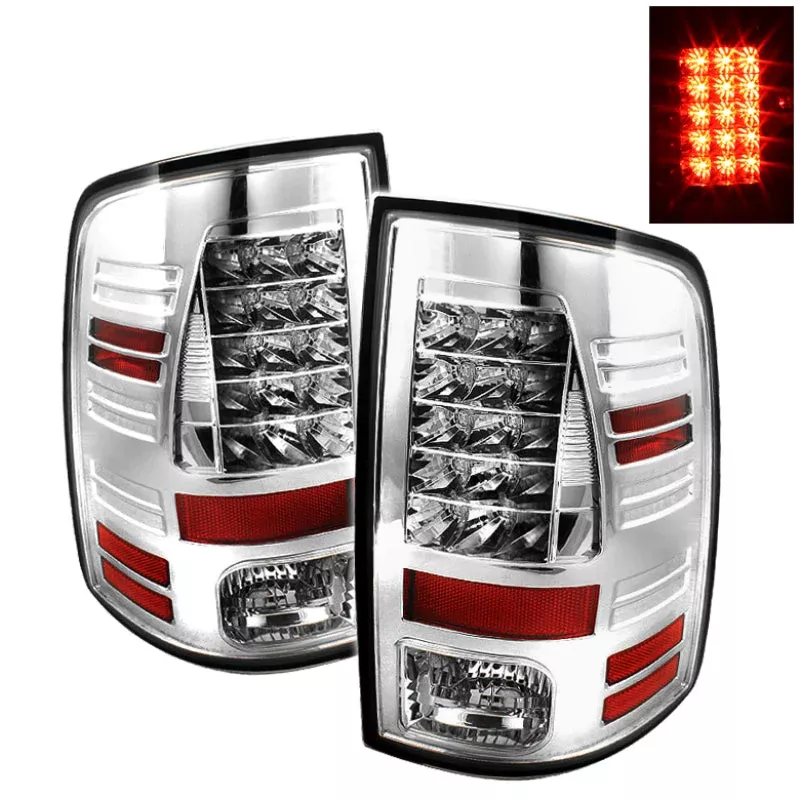 SPYDER Dodge Ram 1500 09-14 10-14 LED Tail Lights Incandescent only – Chrm ALT-YD-DRAM09-LED-C 5017550