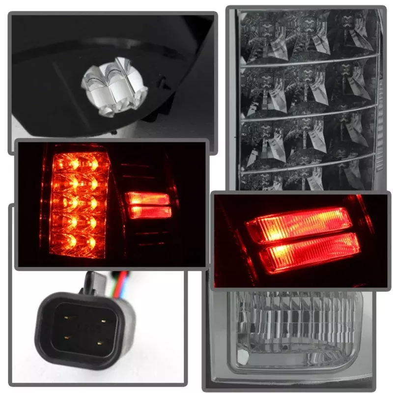 SPYDER Dodge Ram 1500 13-14 13-14 LED Tail Lights LED Model only – Smke ALT-YD-DRAM13-LED-SM 5077554